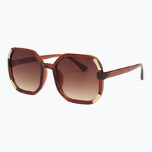 Load image into Gallery viewer, Wildflower - Retro Oversized Sunglasses for Women : Brown - Indie Indie Bang! Bang!