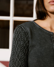 Load image into Gallery viewer, Hattieville Charcoal Henley