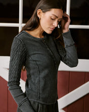 Load image into Gallery viewer, Hattieville Charcoal Henley