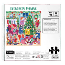 Load image into Gallery viewer, Evergreen Evening - 500 piece puzzle
