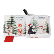 Load image into Gallery viewer, Christmas Friends Soft Cloth Baby Book Teether