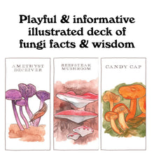 Load image into Gallery viewer, Mushroom Spotter&#39;s Deck - A Field Guide to Fungi &amp; Their Age-Old Wisdom - Indie Indie Bang! Bang!