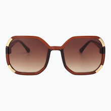Load image into Gallery viewer, Wildflower - Retro Oversized Sunglasses for Women : Brown - Indie Indie Bang! Bang!