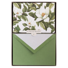 Load image into Gallery viewer, La Petite Presse Magnolia Boxed Correspondence Notes