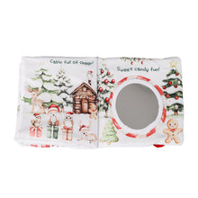 Load image into Gallery viewer, Christmas Friends Soft Cloth Baby Book Teether