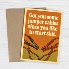 Load image into Gallery viewer, Jumper Cables Insult – Funny Friendship Card