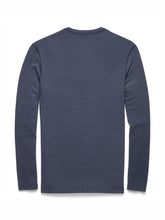 Load image into Gallery viewer, Sean Super Soft Classic Henley - Navy Heather