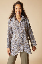 Load image into Gallery viewer, Destination Unknown Floral Pleat Back Jacket