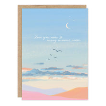 Load image into Gallery viewer, Many Moons Anniversary Card - Indie Indie Bang! Bang!