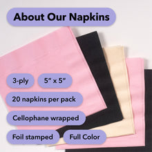 Load image into Gallery viewer, Not One To Gossip - Funny Cocktail Napkin