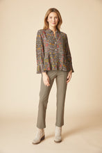 Load image into Gallery viewer, Rayon Crepe Garden Flounce Shirt