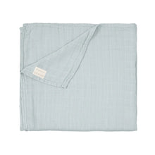 Load image into Gallery viewer, Misty Sky Bamboo Muslin Swaddle