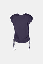 Load image into Gallery viewer, Gathered Bottom V-neck Tee - Indie Indie Bang! Bang!