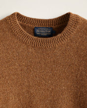 Load image into Gallery viewer, Pendleton | Shetland Crew Sweater - Carmel Heather