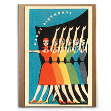 Load image into Gallery viewer, Vintage Birthday Ladies: Cute Original Birthday Card