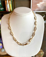 Load image into Gallery viewer, Pave Clip Link Necklace - Indie Indie Bang! Bang!