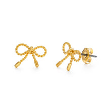 Load image into Gallery viewer, Tiny Bow Stud Earrings