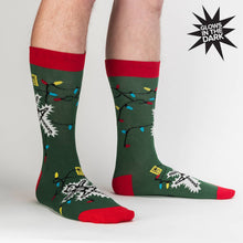 Load image into Gallery viewer, Eating Light Men's Crew Socks - Indie Indie Bang! Bang!