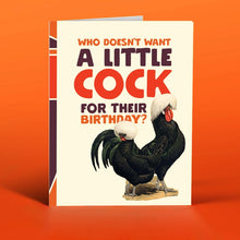 Load image into Gallery viewer, A Little Cock Sexy Birthday Card - Indie Indie Bang! Bang!