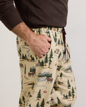 Load image into Gallery viewer, Men's Camp Print Flannel Pajama - Indie Indie Bang! Bang!