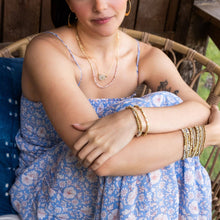Load image into Gallery viewer, Mini Metal Stacking Bracelet - Gold/Silver - Indie Indie Bang! Bang!