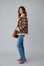 Load image into Gallery viewer, Fur Trim Plaid Peacoat | MD'M - Indie Indie Bang! Bang!