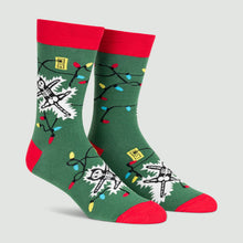 Load image into Gallery viewer, Eating Light Men's Crew Socks - Indie Indie Bang! Bang!