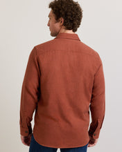 Load image into Gallery viewer, Burnside Cotton Flannel Shirt - Red Donegal Heather | Pendleton