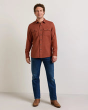 Load image into Gallery viewer, Burnside Cotton Flannel Shirt - Red Donegal Heather | Pendleton