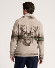 Load image into Gallery viewer, Men's Sawtooth Buck Lambswool Zip Cardigan Sweater | Pendleton