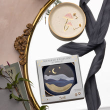 Load image into Gallery viewer, Jewelry Dish &amp; Stud Earring Set - Crescent/Black
