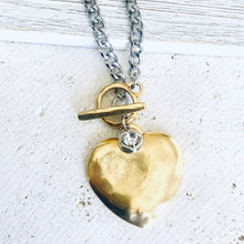 Load image into Gallery viewer, Star, Moon, Heart Mixed Metal Necklaces