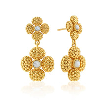Load image into Gallery viewer, Berry Clover Convertible Duo Earrings - Mother of Pearl | Capucine De Wulf