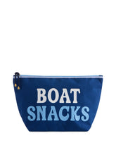 Load image into Gallery viewer, Boat Snacks Large Zip Pouch - Indie Indie Bang! Bang!