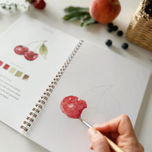 Load image into Gallery viewer, Fruit Watercolor Workbook - Indie Indie Bang! Bang!