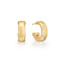 Load image into Gallery viewer, CLEOPATRA Classic Small Hoop Earrings - Gold | Capucine De Wulf