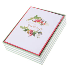 Load image into Gallery viewer, Season's Greetings Holiday Boxed Note Cards