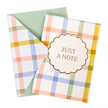 Load image into Gallery viewer, Plaid Boxed Notes