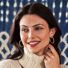 Load image into Gallery viewer, BERRY Icon Medium Hoop Earrings - Gold | Capucine De Wulf