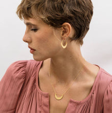 Load image into Gallery viewer, Starlight Crescent Earrings