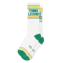Load image into Gallery viewer, Tennis Legend Gym Crew Socks