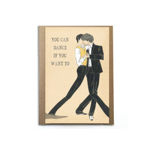 Load image into Gallery viewer, Gay Wedding Card; You Can Dance If You Want To; LGBTQ