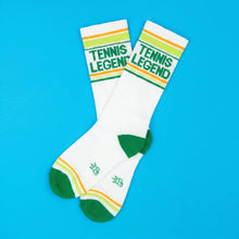 Load image into Gallery viewer, Tennis Legend Gym Crew Socks