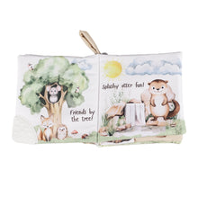 Load image into Gallery viewer, Forest Friends Soft Cloth Baby Book Teether