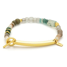 Load image into Gallery viewer, Hidden Message Bracelet - Unstoppable/Chiltonite/Gold - Indie Indie Bang! Bang!