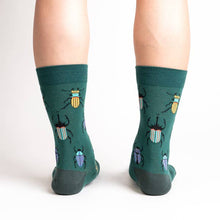 Load image into Gallery viewer, Beetle-Mania Men's Crew Socks - Indie Indie Bang! Bang!