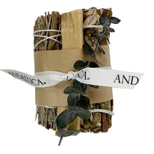 Load image into Gallery viewer, Palo Santo, Blue &amp; Yerba Santa Smudging Bundle Kit