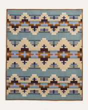 Load image into Gallery viewer, Shiprock Blanket - Blue &amp; Tan Mix | Pendleton