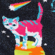 Load image into Gallery viewer, Space Cats Women's Crew Socks - Indie Indie Bang! Bang!
