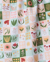 Load image into Gallery viewer, Patchwork Garden Tea Towel - Indie Indie Bang! Bang!
